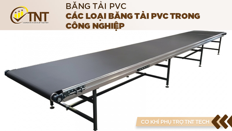 Các loại băng tải PVC trong công nghiệp